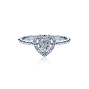 Diamond Heart Ring